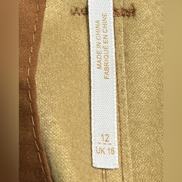 Free People Pants Star Crossed Lovers Faux Leather Vegan NWOT Size 12 - Picture 14 of 16